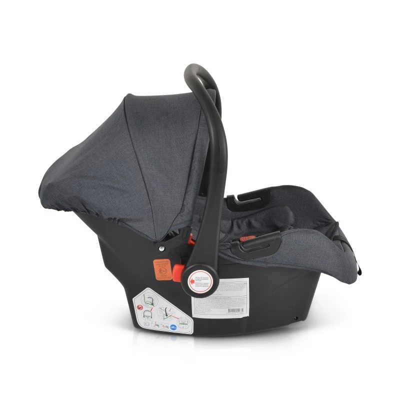 Стол за кола Trio I-SIZE 40-86см черен